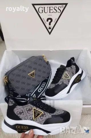 Guess дамски маратонки Два цвята , снимка 2 - Маратонки - 49906734