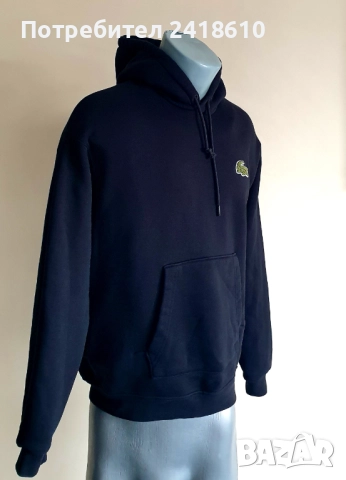 Lacoste Loose Fit Hoodie Unisex  XS НОВО! ОРИГИНАЛ! Мъжка Качулка, снимка 11 - Суичъри - 52447528
