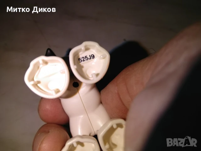 Куче порцеланова мини фигурка с номер от Лего Дупло Дог Далматинец, снимка 3 - Декорация за дома - 50517831