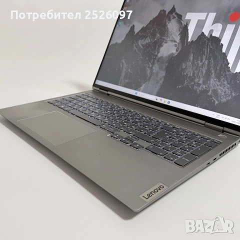 Lenovo ThinkBook 16p/16” WQXGA 2.5K/Ryzen 9 5900HX/RTX 3060/32GB/1TB, снимка 5 - Лаптопи за работа - 53212575