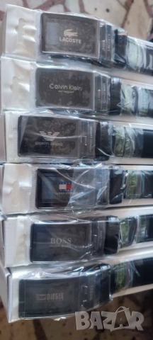 колани от естестествена кожа в кутия calvin klein tommy hilfiger emporio armani