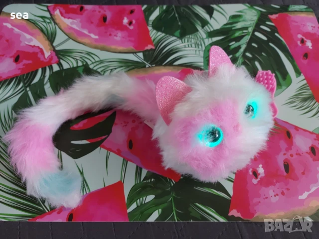 Интерактивна плюшена играчка коте Pomsies - Patches ПОМСИ, снимка 2 - Музикални играчки - 50935932