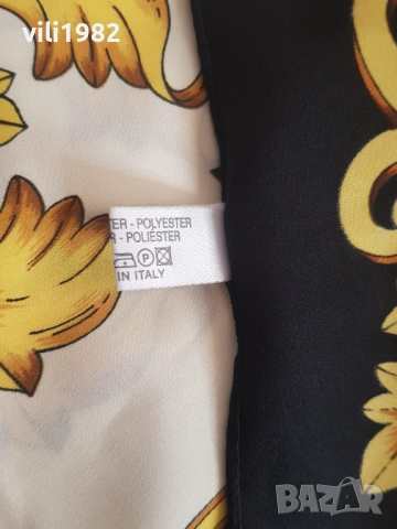 Дамски шал Jerome Leplat стил Barocco Versace, снимка 7 - Шалове - 54049391