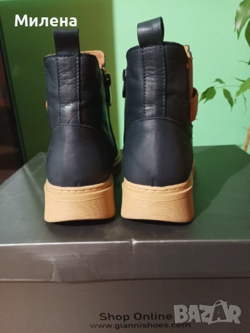 Нови боти естествена кожа , снимка 3 - Дамски боти - 52589642