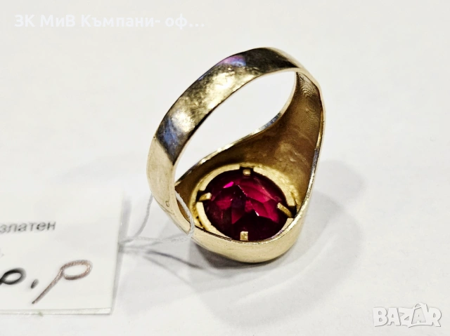 Златен пръстен 6.8гр 06473-25, снимка 2 - Пръстени - 53165691