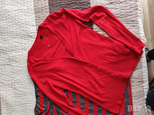 Комплект блуза и жилетка, размер S/M, снимка 3 - Комплекти - 54224439