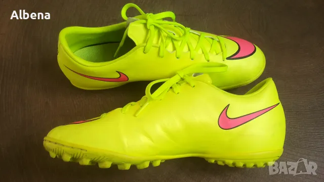 NIKE MERCURIAL Football Astro Turf Размер EUR 40,5 / UK 6,5 стоножки за футбол 318-14-S, снимка 6 - Футбол - 50377270