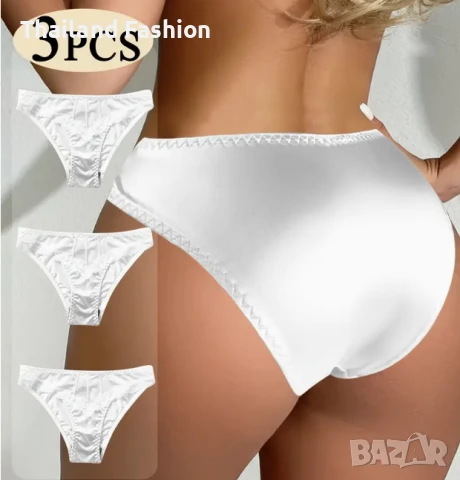 3 бр. Елегантни дамски бикини/Луксозно бельо