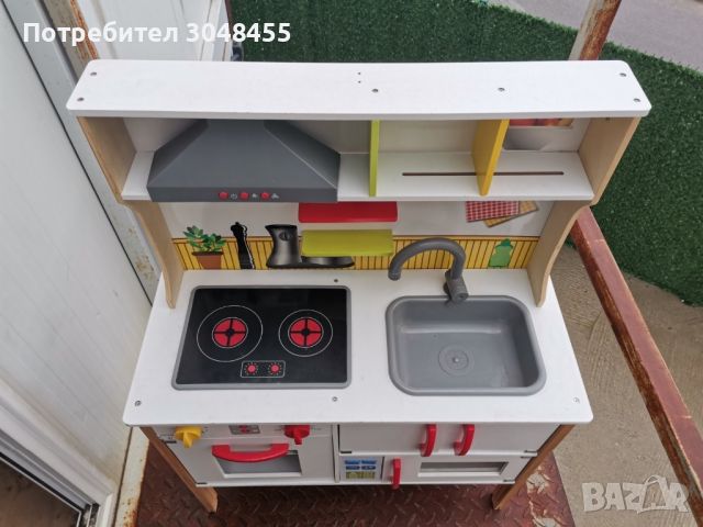 Дървена кухня, снимка 2 - Играчки за стая - 45569929