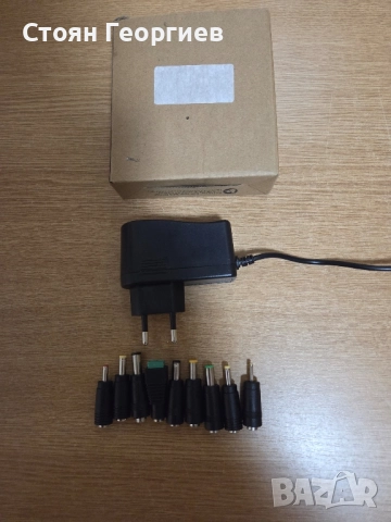 Захранване Zolt 12V 3A Универсален AC DC адаптер-трансформатор с 9 DC.., снимка 1