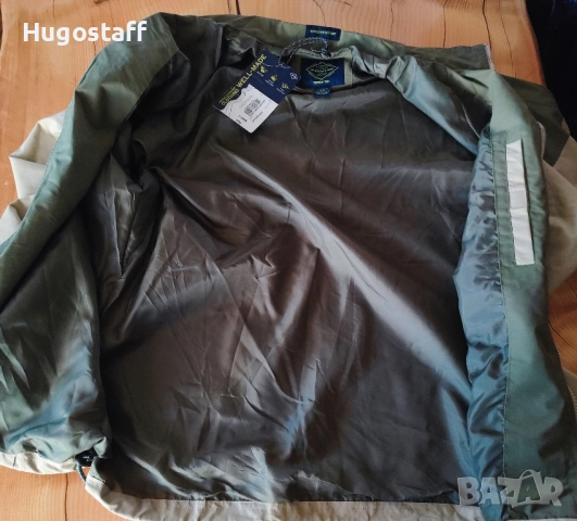 Ново оригинално  яке St John's Bay  Водоустойчива ветровка Хл Зелено,каки, снимка 4 - Якета - 51771926