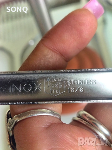 Страхотен Комплект Кухненски Прибори 7 Части И Позлата 24К, снимка 6 - Прибори за хранене, готвене и сервиране - 54008197