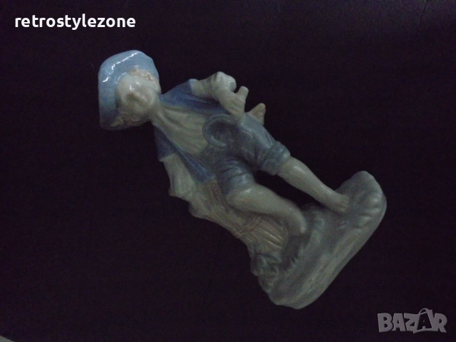 № 8329 Стара порцеланова фигурка , снимка 7 - Други ценни предмети - 52112122