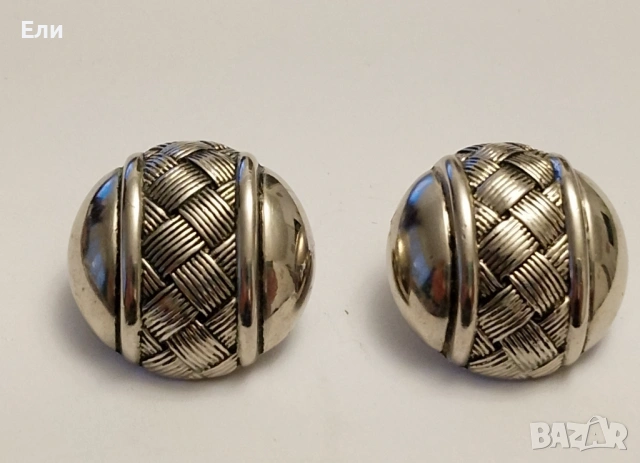 Обеци,,Хром,,Клипс.