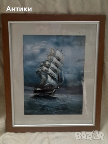 Картина принт Кораб , снимка 2 - Картини - 51961832