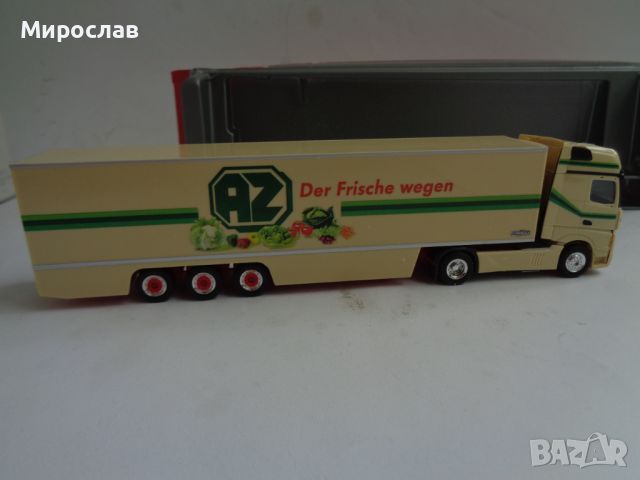 HERPA  H0 1/87 MERCEDES ACTROS КАМИОН МОДЕЛ ИГРАЧКА КОЛИЧКА, снимка 5 - Колекции - 46115001