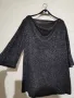 СТРАХОТНА СРЕБРИСТА ТУНИКА LAURA TORELLI 3XL, снимка 3