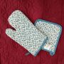 Комплект текстилна ръкавица с ръкохватка., снимка 1