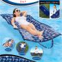 4910 Сгъваем дюшек за плуване къмпинг постелка шалте шезлонг за плаж, снимка 1