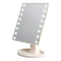 LED Настолно огледало / Цвят: Бял, розов, черен/ Размери: 22 см * 16 см., снимка 1 - Други стоки за дома - 45542331