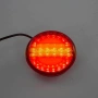 1бр. кръгли Лед LED задни светлини стопове с динамичен мигач 12-24V за ремарке, камион , бус, снимка 2