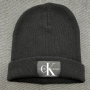 Оригинална Calvin Klein Beanie Черна Шапка CK Вълна Кашмир, снимка 1