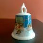 Звънец порцелан Kaiser Christmas Bell West Germany , снимка 3