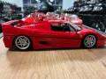 Метална колекционерска количка BURAGO FERRARI F40 мащаб 1:18,като нова, снимка 2