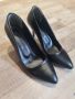 Дамски елегантни черни обувки , снимка 3