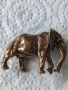 Бронзова фигурка на слон малка  52504, снимка 1