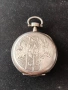 Швейцарски джобен часовник с посребрени капаци 1905г. - 10 РУБИНА, снимка 4