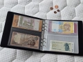 Класьор (албум) за банкноти с включени банкноти , снимка 4