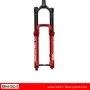 29-160 RockShox ZEB Ultimate Charger 3.1 RC2 DebonAir+ Boost Red MY25+, снимка 4