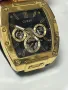 Часовник GUESS Mens Black Gold Tone Multi-function Watch, снимка 3