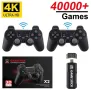 Безжична ретро конзола Game Stick X2 , 40 000 видео игри, 9 емулатора, 128 GB, 2x безжичен контролер, снимка 4