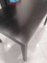 Трапезни маси IKEA – 7 бр., черни, 130×80 см, снимка 3