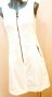 Елегантна рокля в бяло. 98 Памук, 2 Еластан., снимка 1 - Рокли - 45332195