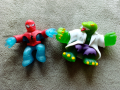  Героите на Goo Jit Zu Goo Shifters Marvel Spider-Man срещу Lizard Pack, снимка 4