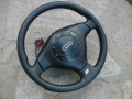 Трилъчев волан - кожен S Line - Audi A4 B5 - 1995 г до 1997 год. и за Ауди А6 и А8  !, снимка 4