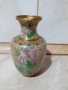 Cloisonne Клоазоне стара ваза бронз клетъчен емайл, снимка 1