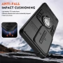 Калъф за Xiaomi Redmi A7 Pro 4G с Капаче за Камера и Стойка - PC+TPU, 3 цвята, снимка 6