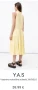 Лятна жълта рокля YAS, снимка 9
