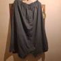 Макси XXL памучна пола модерна актуална стрийт стайл, снимка 4