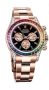 Мъжки луксозен часовник Rolex Daytona Rainbow Everose Gold 116595RBOW, снимка 1