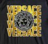 унисекс тениска Versache ,Версаче къс ръкав в черно, снимка 3