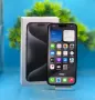 ГАРАНЦИОНЕН!!! Apple iPhone 15 Pro Max, 1TB, 5G, Black Titanium , снимка 3