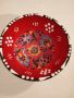 червена керамична купичка от Турция, снимка 1 - Декорация за дома - 45918784