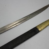 Френска офицерска сабя с кожена кания, снимка 10 - Антикварни и старинни предмети - 45963002