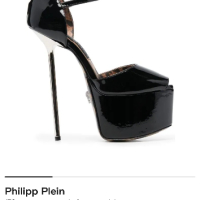 Обувки Philipp Plein, снимка 3 - Дамски обувки на ток - 45009572