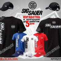 Sig Sauer тениска и шапка cap & t-shirt, снимка 1 - Тениски - 45359266